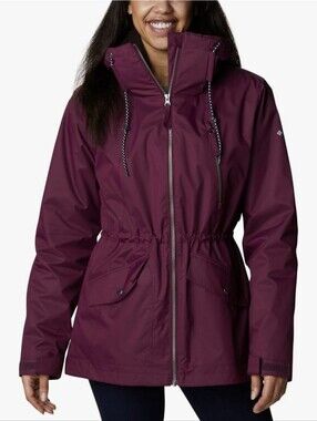 Columbia womens Mount Erie II Interchange Jacket 3 In 1 Coat Size Medium